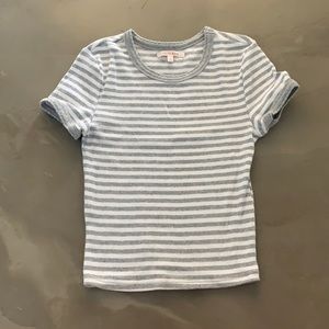 striped lottie moss tee XS
